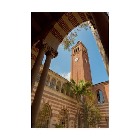 Chris Moyer 'Usc Tower' Canvas Art,16x24